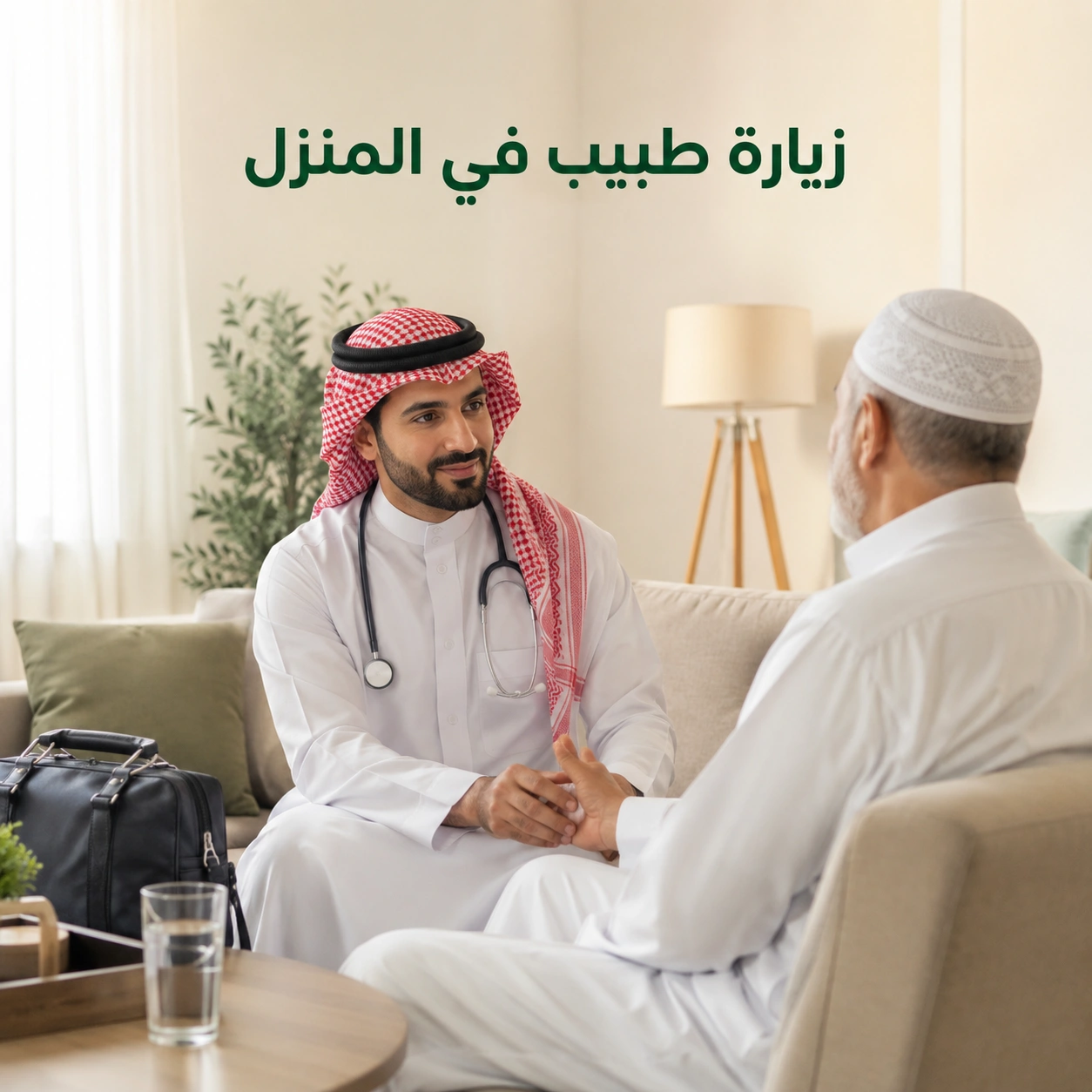 زيارة طبيب في المنزل في السعودية